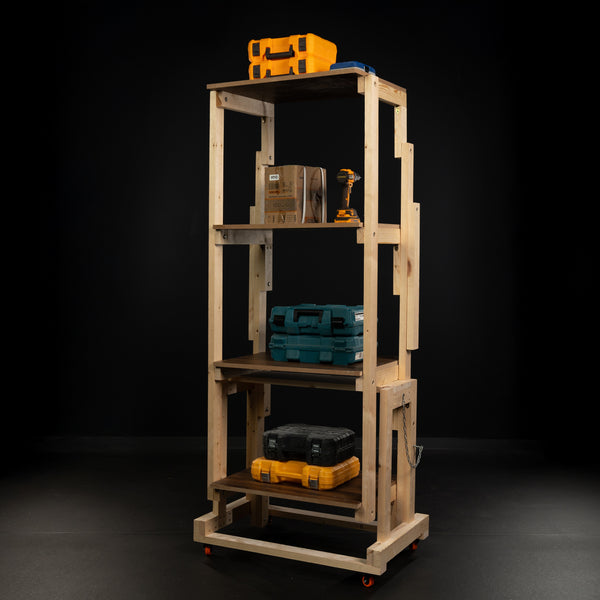 The WorkShelf -  Foldable Workbench & Shelf