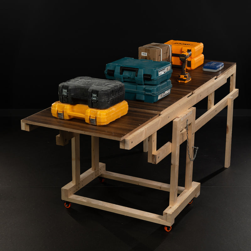 The WorkShelf -  Foldable Workbench & Shelf