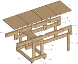 The WorkShelf -  Foldable Workbench & Shelf